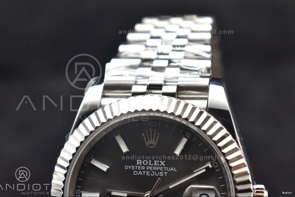 Steel 1:1 Dial Grey Stick Jubilee 126334 41 Bracelet Edition Best DIWF 904L DateJust on SA3235 1115